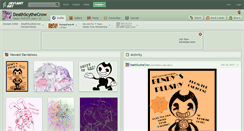 Desktop Screenshot of deathscythecrow.deviantart.com