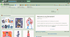 Desktop Screenshot of daveizoid.deviantart.com