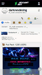 Mobile Screenshot of darknesdesing.deviantart.com
