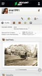 Mobile Screenshot of eva1991.deviantart.com