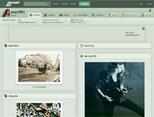 Tablet Screenshot of eva1991.deviantart.com