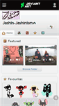 Mobile Screenshot of jashin-jashinism.deviantart.com