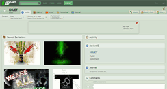 Desktop Screenshot of kkuet.deviantart.com