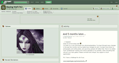 Desktop Screenshot of blazing-wolf1763.deviantart.com
