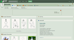 Desktop Screenshot of kylecocklin.deviantart.com
