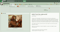 Desktop Screenshot of kotorikurama.deviantart.com