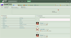 Desktop Screenshot of canadaftw25.deviantart.com