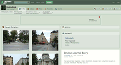 Desktop Screenshot of holmstock.deviantart.com