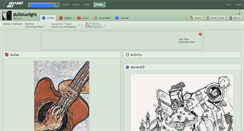 Desktop Screenshot of dullbluelight.deviantart.com