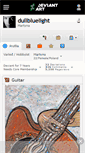 Mobile Screenshot of dullbluelight.deviantart.com