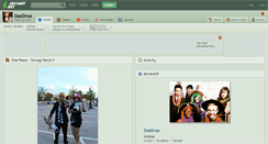 Desktop Screenshot of daedrea.deviantart.com