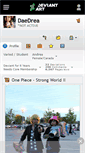 Mobile Screenshot of daedrea.deviantart.com