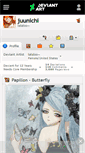 Mobile Screenshot of juunichi.deviantart.com