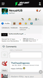 Mobile Screenshot of nexushub.deviantart.com