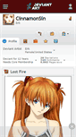 Mobile Screenshot of cinnamonsin.deviantart.com