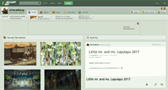 Desktop Screenshot of olracadejup.deviantart.com