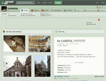 Tablet Screenshot of kostastaz.deviantart.com