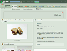 Tablet Screenshot of exeriox.deviantart.com