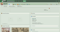 Desktop Screenshot of kupocchi.deviantart.com