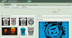 Desktop Screenshot of freeagent08.deviantart.com