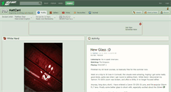 Desktop Screenshot of mattzani.deviantart.com