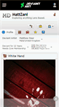 Mobile Screenshot of mattzani.deviantart.com