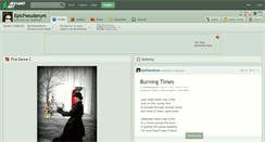 Desktop Screenshot of epicpseudonym.deviantart.com