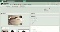 Desktop Screenshot of lawliet-san.deviantart.com