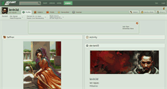 Desktop Screenshot of levin3d.deviantart.com