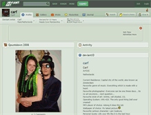 Tablet Screenshot of carf.deviantart.com