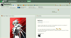 Desktop Screenshot of blacksythe73.deviantart.com