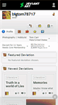 Mobile Screenshot of bigtom78717.deviantart.com