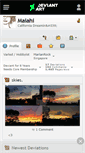 Mobile Screenshot of maiahi.deviantart.com