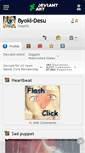 Mobile Screenshot of byoki-desu.deviantart.com