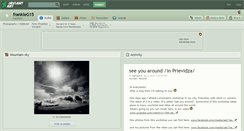 Desktop Screenshot of frankieg15.deviantart.com