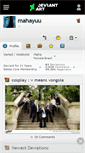 Mobile Screenshot of mahayuu.deviantart.com