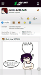 Mobile Screenshot of jenn-and-bob.deviantart.com