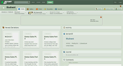 Desktop Screenshot of bludraest.deviantart.com