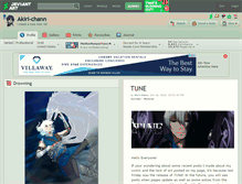 Tablet Screenshot of akiri-chann.deviantart.com