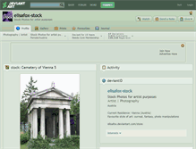 Tablet Screenshot of elisafox-stock.deviantart.com