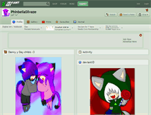 Tablet Screenshot of phinbellasilvaze.deviantart.com