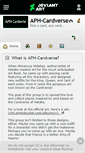 Mobile Screenshot of aph-cardverse.deviantart.com
