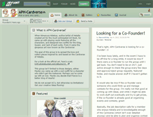 Tablet Screenshot of aph-cardverse.deviantart.com