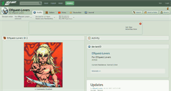 Desktop Screenshot of elfquest-lovers.deviantart.com