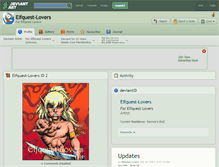 Tablet Screenshot of elfquest-lovers.deviantart.com