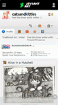 Mobile Screenshot of catsandkitties.deviantart.com