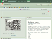 Tablet Screenshot of catsandkitties.deviantart.com