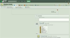 Desktop Screenshot of duchess-hunter.deviantart.com