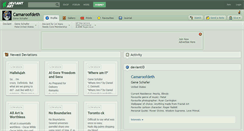 Desktop Screenshot of camaroofdeth.deviantart.com