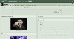 Desktop Screenshot of ginsane.deviantart.com